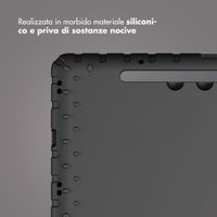 imoshion Cover Posteriore Kidsproof con Maniglia Samsung Galaxy Tab S11 / S9 11.0 pollici / S10 Lite / S10 FE / S9 FE 10.9 pollici - Nero