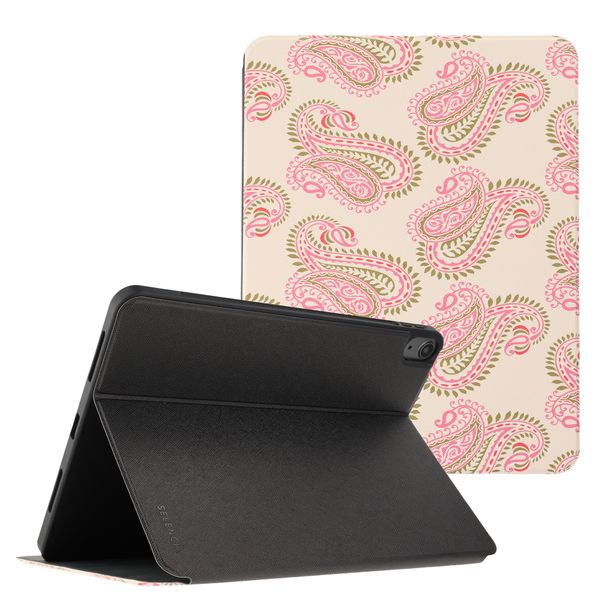 Selencia Cover per tablet Vivid Apple iPad Air 11 pollici (2026) M4 / (2025) M3 / (2024) M2 / Air 5 (2022) / Air 4 (2020) - Paisley Blush