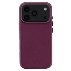 Accezz Cover in Pelle con MagSafe Apple iPhone 18 Pro / 17 Pro - Heath Purple