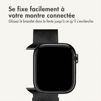 imoshion Milanees magnetisch bandje Apple Watch | 38/40/41/42 mm - Zwart