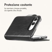 imoshion Cover a libro di Lusso Apple iPhone Duo - Nero