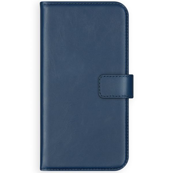 Selencia Cover a libro in vera pelle Apple iPhone 11 - Blu