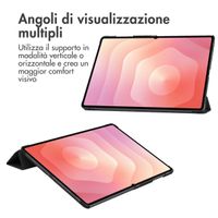 imoshion Cover a libro Trifold Samsung Galaxy Tab S11 Ultra - Nero