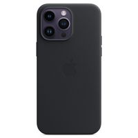 Apple Cover Posteriore in Pelle con MagSafe Apple iPhone 14 Pro Max - Midnight