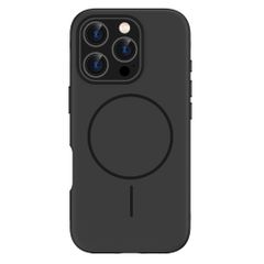 imoshion Cover posteriore Color con Thin MagSafe Ring Apple iPhone 16 Pro - Nero