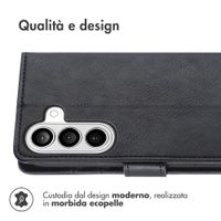 imoshion Cover a libro di Lusso Samsung Galaxy S26 - Nero