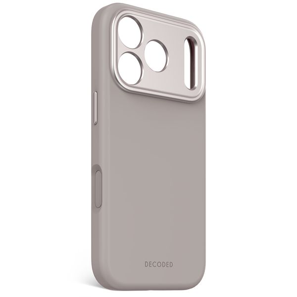 Decoded Cover in Silicone MagSafe Apple iPhone 17 Pro Max - Soft Taupe