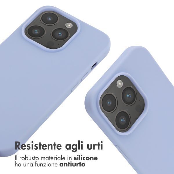 imoshion Cover in Silicone con Cordino Apple iPhone 14 Pro - Viola