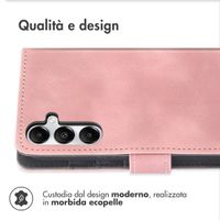 imoshion Cover a libro con Cordino Samsung Galaxy A17 (5G) / (4G) - Rosa
