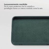 Selencia Libreria rimovibile Olyn con MagSafe Samsung Galaxy S26 Plus - Verde