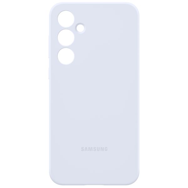 Samsung Cover originale in silicone Samsung Galaxy A55 - Light Blue