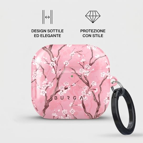 Burga Cover rigida Apple AirPods 4 - Sakura