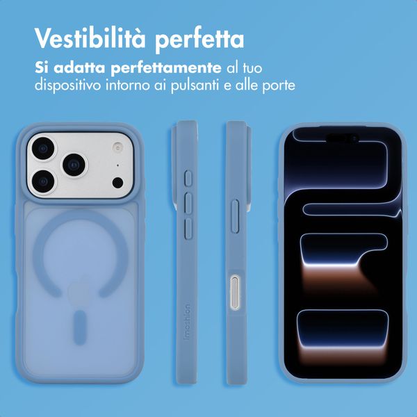 imoshion Cover posteriore Color Guard con MagSafe Apple iPhone 17 Pro - Azzurro