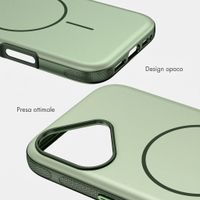 imoshion Cover posteriore Color con Thin MagSafe Ring Apple iPhone 17 - Verde scuro