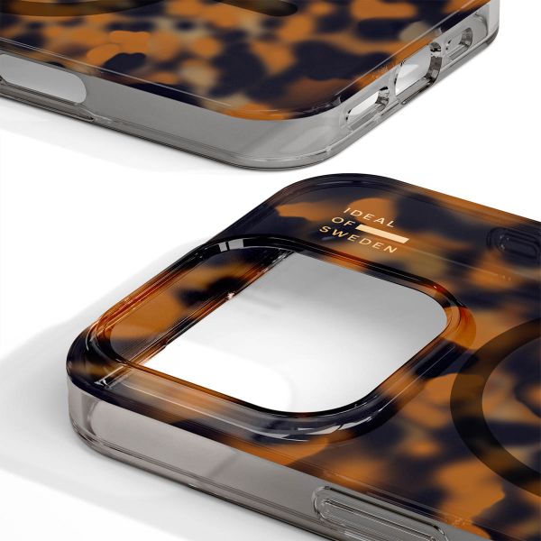 iDeal of Sweden Cover Trasparente con MagSafe Apple iPhone 16 Pro - Tortoise