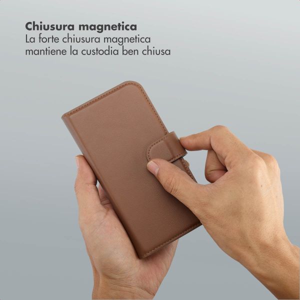 Selencia Libreria rimovibile Olyn con MagSafe Apple iPhone 17 - Marrone