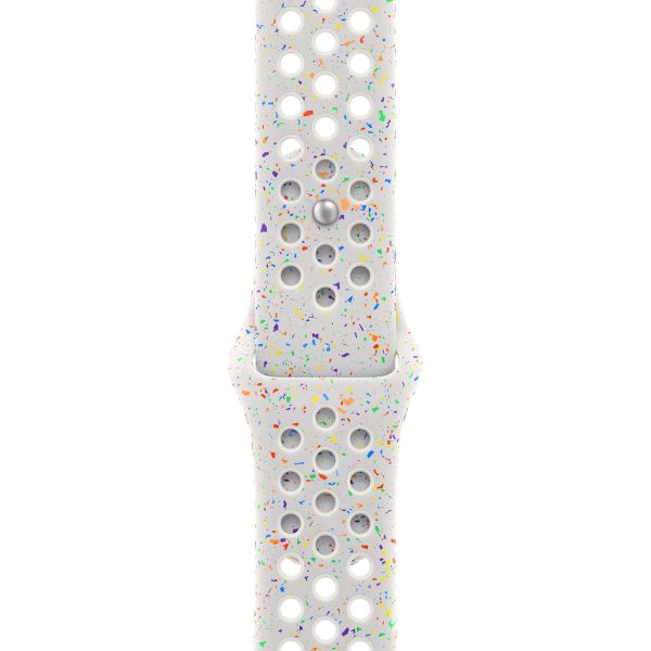 Apple Cinturino Nike Sport Apple Watch | 44/45/46/49 mm - Taglia S/M - Pure Platinum