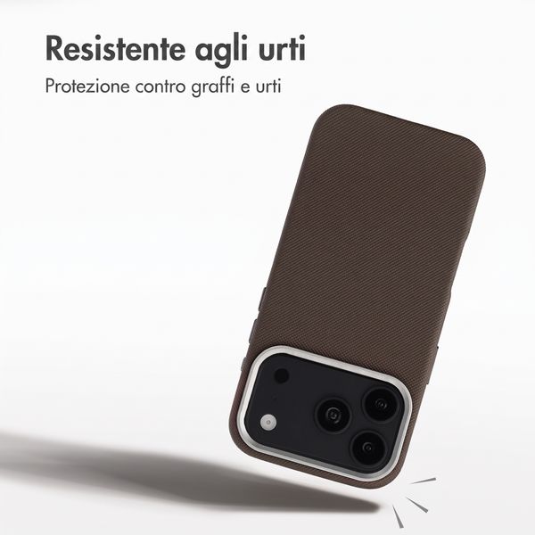 Accezz Cover Mesh con MagSafe Apple iPhone 17 Pro Max - Marrone
