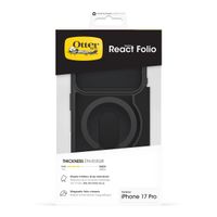 OtterBox Cover posteriore React Folio Apple iPhone 17 Pro - Clear / Black