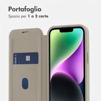 imoshion Bookcase trasparente con MagSafe Apple iPhone 14 / 13 - Beige