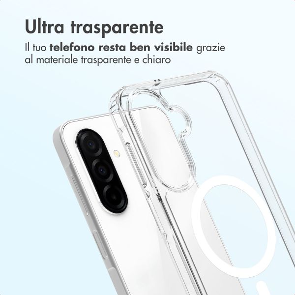 Accezz Cover posteriore Xtreme Impact con MagSafe Samsung Galaxy A17 (5G) / (4G) - Trasparente