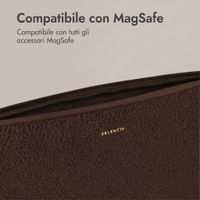 Selencia Cover laptop teddy 13-14 pollici - Choco Brown
