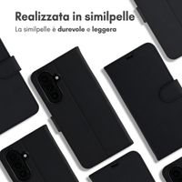 Accezz Cover a libro Portafoglio Samsung Galaxy A27 (5G) - Nero
