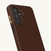 Selencia Cover posteriore Rivièra con MagSafe con ganci rimovibili Samsung Galaxy A17 (5G) / (4G) - Choco Brown