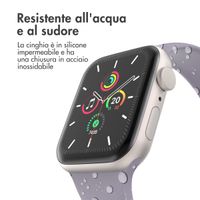 imoshion Cinturino in silicone⁺ Apple Watch | 44/45/46/49 mm - Taglia M/L - Lavender