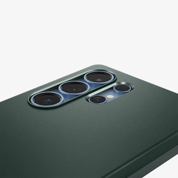Spigen Cover posteriore Thin Fit MagSafe Samsung Galaxy S25 Ultra - Abyss Green