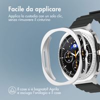 imoshion Cover rigida Bumper Samsung Galaxy Watch 8 Classic (46 mm) - Argento