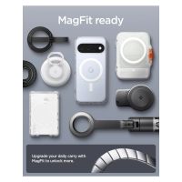 Spigen Cover Posteriore Ultra Ibrida con MagSafe Google Pixel 11 - Clear / White