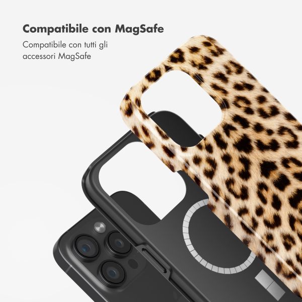 Selencia Cover posteriore Vivid con MagSafe Apple iPhone 15 Pro - Wild Leo