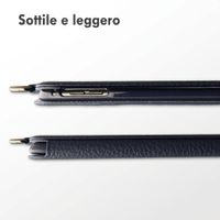 Accezz Trifold Bookcase met handstrap Apple iPad Mini 5 (2019) / Mini 4 (2015) - Donkerblauw