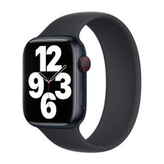 Apple Cinturino Solo Loop Apple Watch | 44/45/46/49 mm - Taglia 4 - Midnight