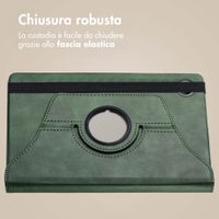 imoshion Cover Girevole a 360° Samsung Galaxy Tab A11 / A9 8.7 pollici - Verde