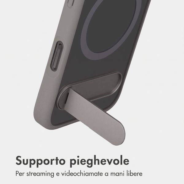 Accezz Cover Hold con MagSafe Apple iPhone 16 Pro - Grey
