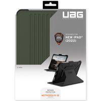 UAG Cover a libro Metropolis Apple iPad 11 (2025) 11 pollici A16 / iPad 10 (2022) 10.9 pollici - Verde
