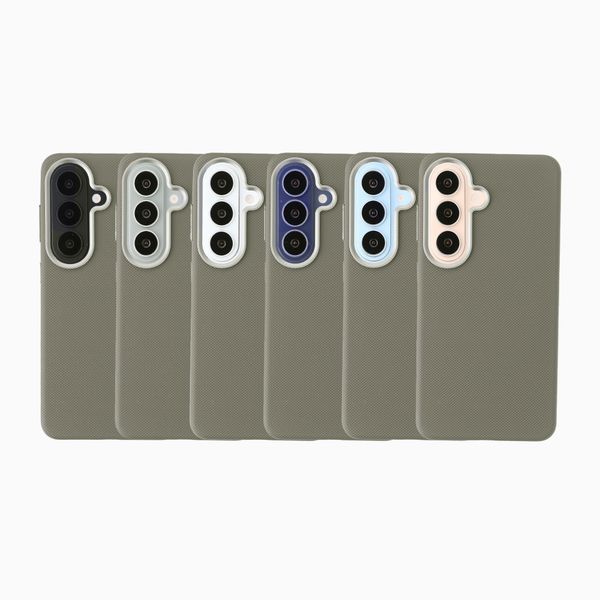 Accezz Cover Mesh con MagSafe Samsung Galaxy S26 - Grigio scuro