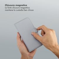 Selencia Libreria rimovibile Olyn con MagSafe Samsung Galaxy A36 - Grigio