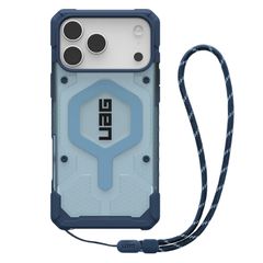 UAG Cover Pathfinder Clear con MagSafe e Lanyard Apple iPhone 17 Pro Max - Clear / Blue Lanyard