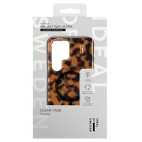 iDeal of Sweden Cover Trasparente con MagSafe Samsung Galaxy S25 Ultra - Tortoise