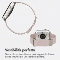 imoshion Cinturino magnetico in pelle sintetica Apple Watch | 44/45/46/49 mm - Beige
