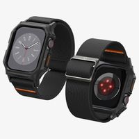 Spigen Cover Lite Fit Pro™ + cinturino per Apple Watch Series 10 / 11 - 46 mm - Nero opaco