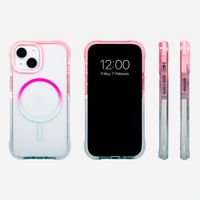 Selencia Cover MagSafe Gradient Apple iPhone 15 - Rosa / Blu