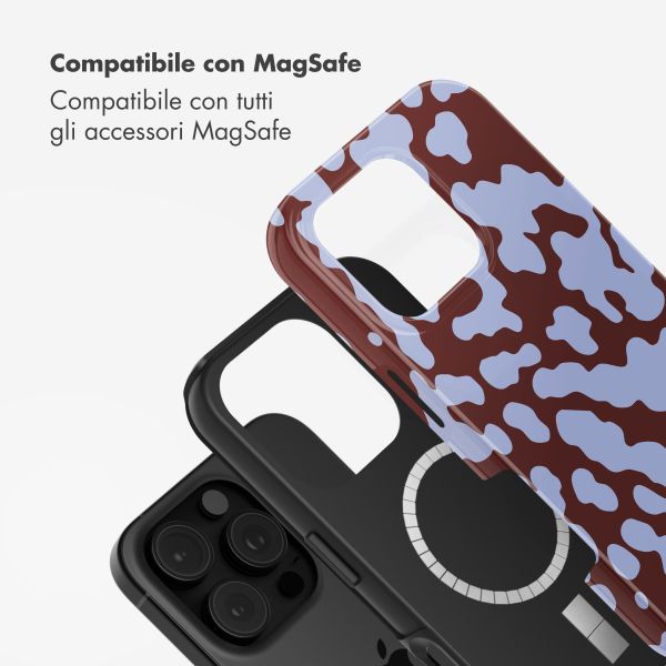 Selencia Cover posteriore Vivid con MagSafe Apple iPhone 16 Pro - Moo'd Lavender Glow