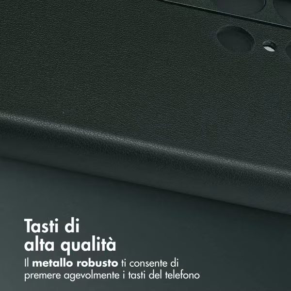 Accezz Cover in Pelle con MagSafe Samsung Galaxy S24 Ultra - Cedar Green