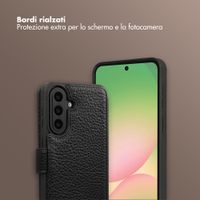 Selencia Cover Riva con MagSafe e cordino Samsung Galaxy A57 (5G) - Nero