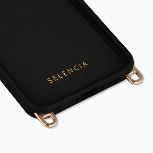 Selencia Cover posteriore Rivièra con MagSafe con ganci rimovibili Samsung Galaxy A17 (5G) / (4G) - Velvet Black