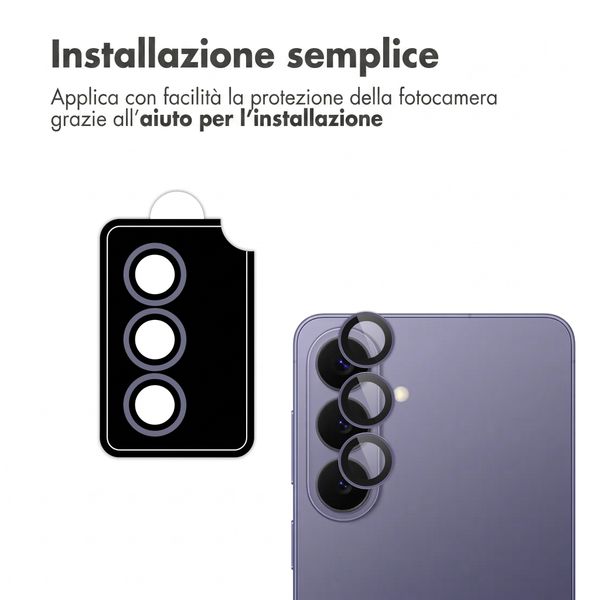 imoshion 2 Pack protezione lente fotocamera per Samsung Galaxy S26 / S26 Plus - Cobalt Violet